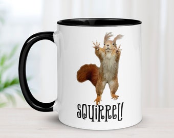 Squirrel, Autism, ADHD, Girlfriend Gift Ideas, Funny Coffee Mug, Ceramic Mug Handmade, Top Selling Items, Bestfriend Gift, Neurodivergent