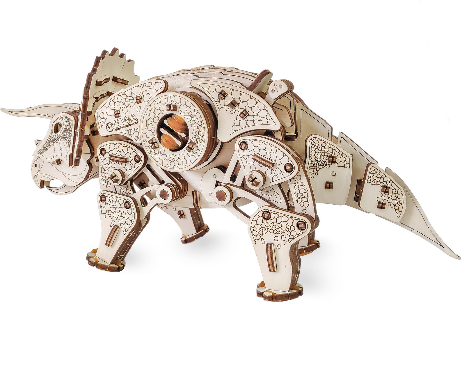 Model kit 3d wooden mechanical puzzle for adults Dinosaur Etsy