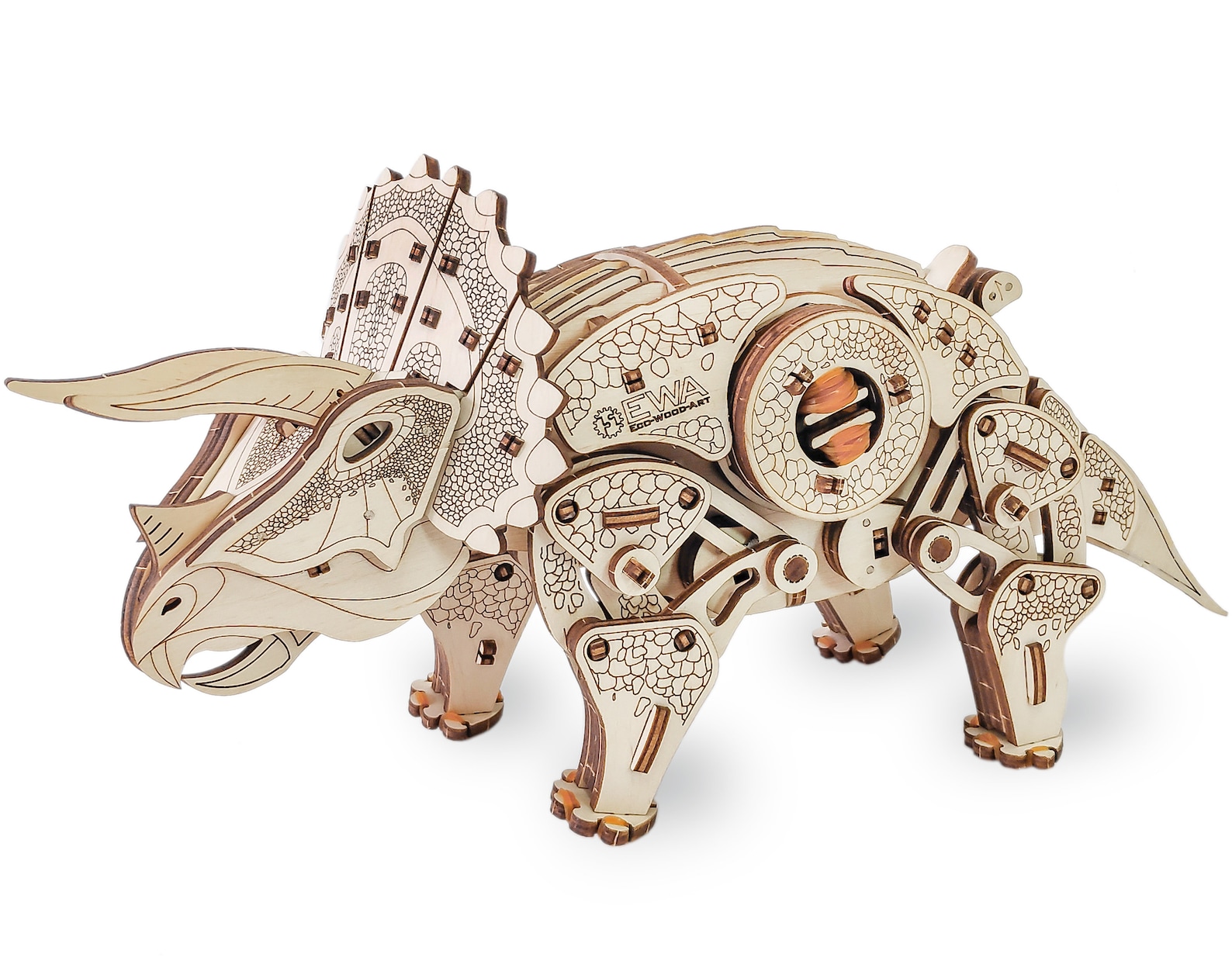 Model kit 3d wooden mechanical puzzle for adults Dinosaur Etsy