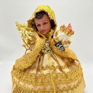 Trajecito de Nino dios 7 Dones para Niño Dios con accesorios Incluidos/Baby Jesus Outfit