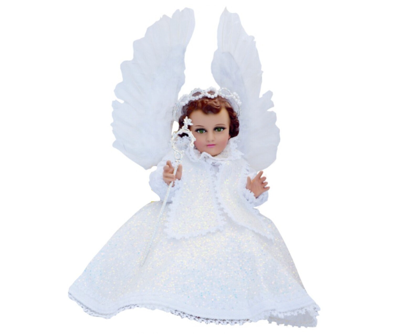 Trajecito De Angel Plata Para Niño Dios Con Accesorios - Etsy Trajecito De Angel Plata Para Niño Dios Con Accesorios - Etsy
