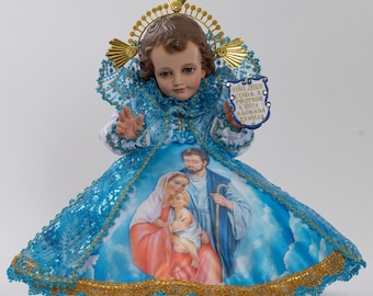 Trajecito Sagrada familia para Niño Dios con accesorios Incluidos/Baby Jesus Outfit