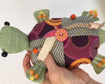 FIDGET PILLOW TURTLE  Sensory, Tactile, Emotional, Alzheimer, Dementia, Brain Injury therapy