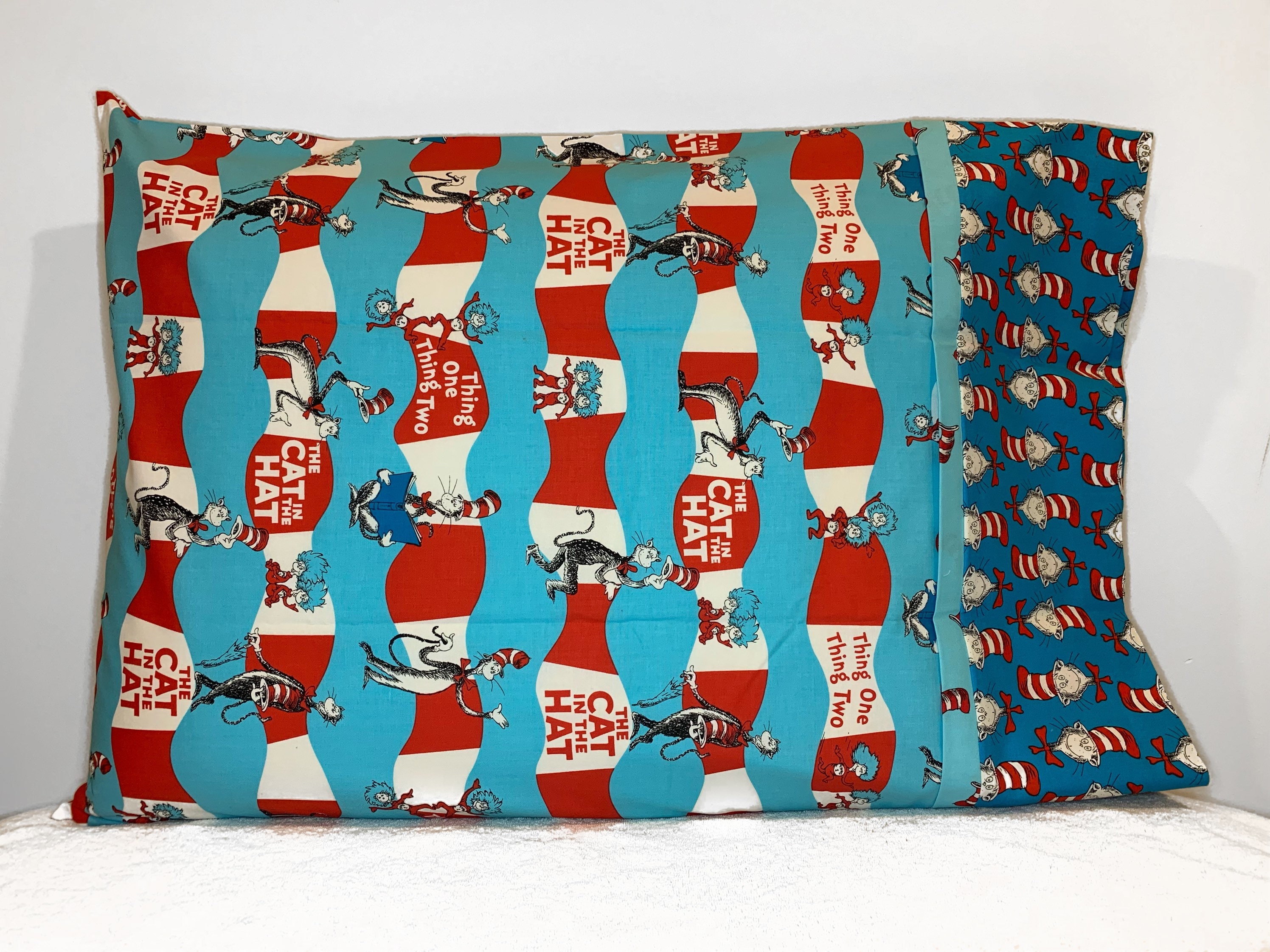 Pillow Case Novelty Pattern With French Seam Etsy