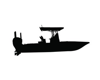 Free Free 338 Center Console Fishing Boat Svg SVG PNG EPS DXF File