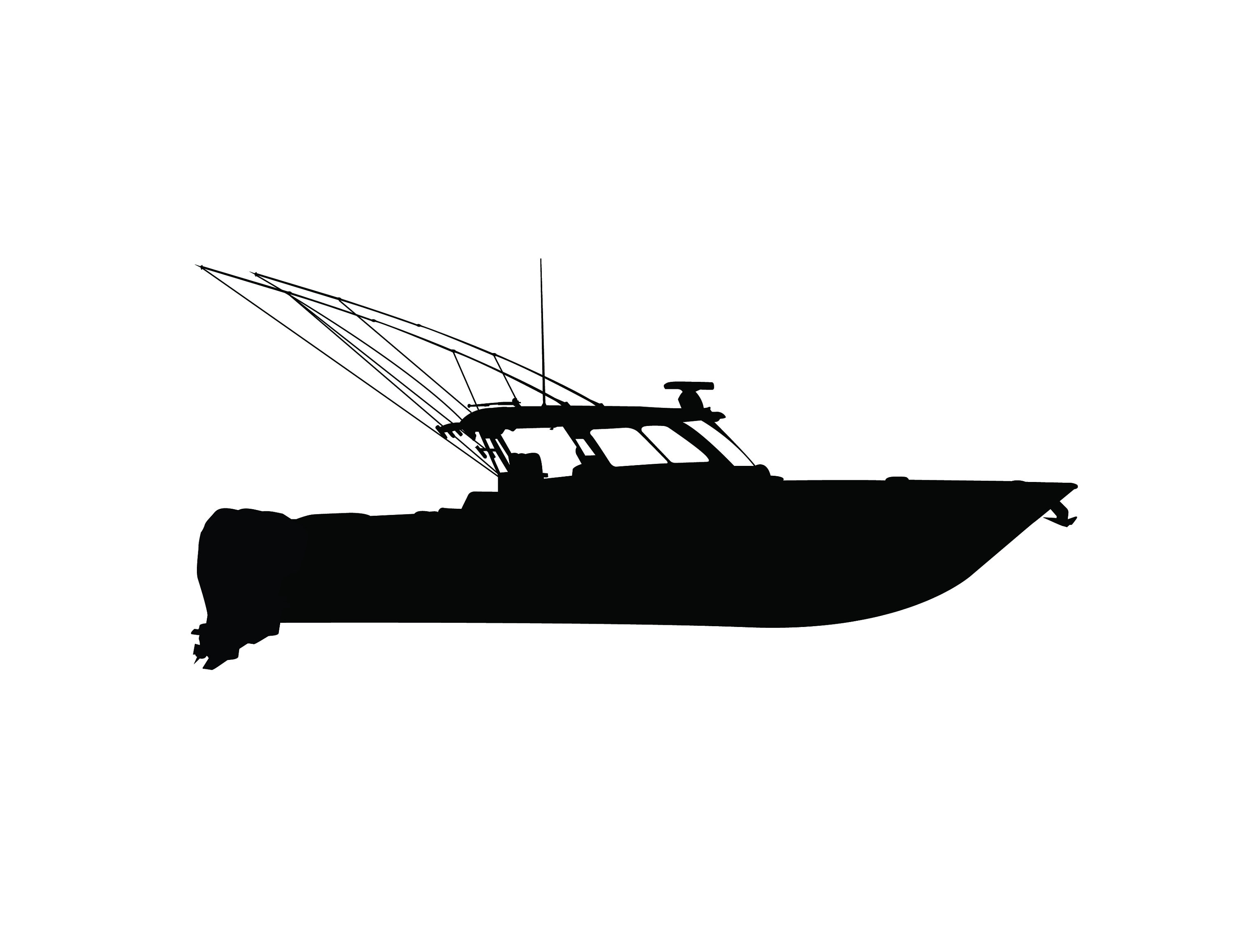 Free Free 279 Ocean Fishing Boat Svg SVG PNG EPS DXF File
