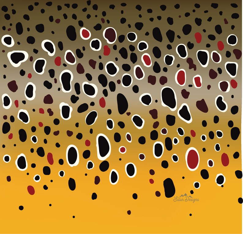 Download Fish SVG PNG JPEG Trout Brown Trout Fish Art Digital ...