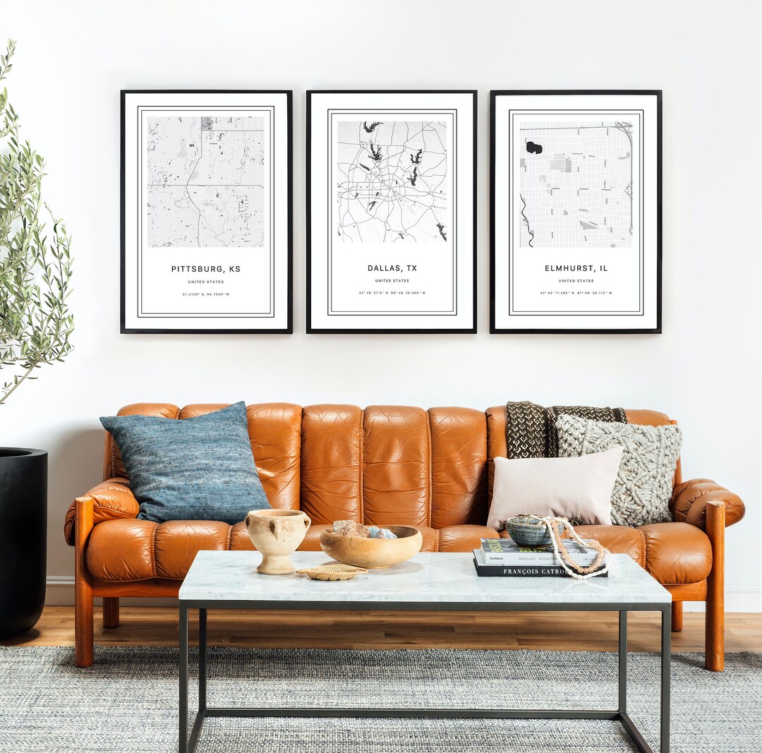 Custom Designed High Resolution Maps - Digital Download - Etsy