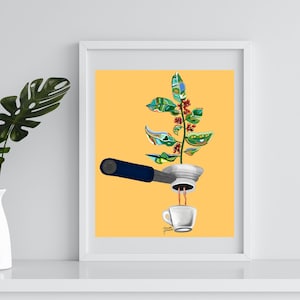 Del Cafetal Print | Art Print | Puerto Rico Wallart |