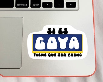Si es Goya Sticker | Puerto Rico | Puerto Rican Culture | Premium Stickers