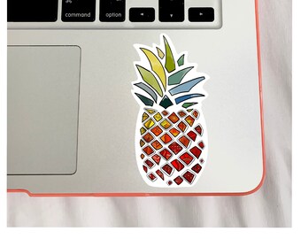 Pineapple Zentangle Sticker | Pineapple Sticker | Zentagle