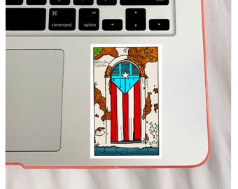 Puerta de la Bandera Sticker | Old San Juan, Puerto Rico