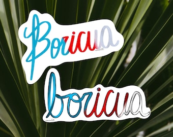 Boricua Sticker | Yo Soy Boricua | Puerto Rican | PR | Puerto Rico