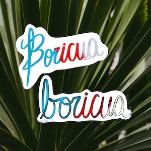 Boricua Aufkleber | Yo Soja Boricua | puertoricanische | PR | Touer Rico