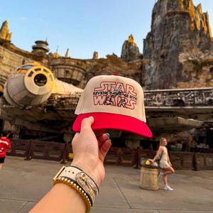 Star Wars Trucker Hat - Revenge of the Sith – Anakin vs Obi-Wan Battle - Embroidered Star Wars Hat - Custom Trucker Cap for Star Wars Fans
