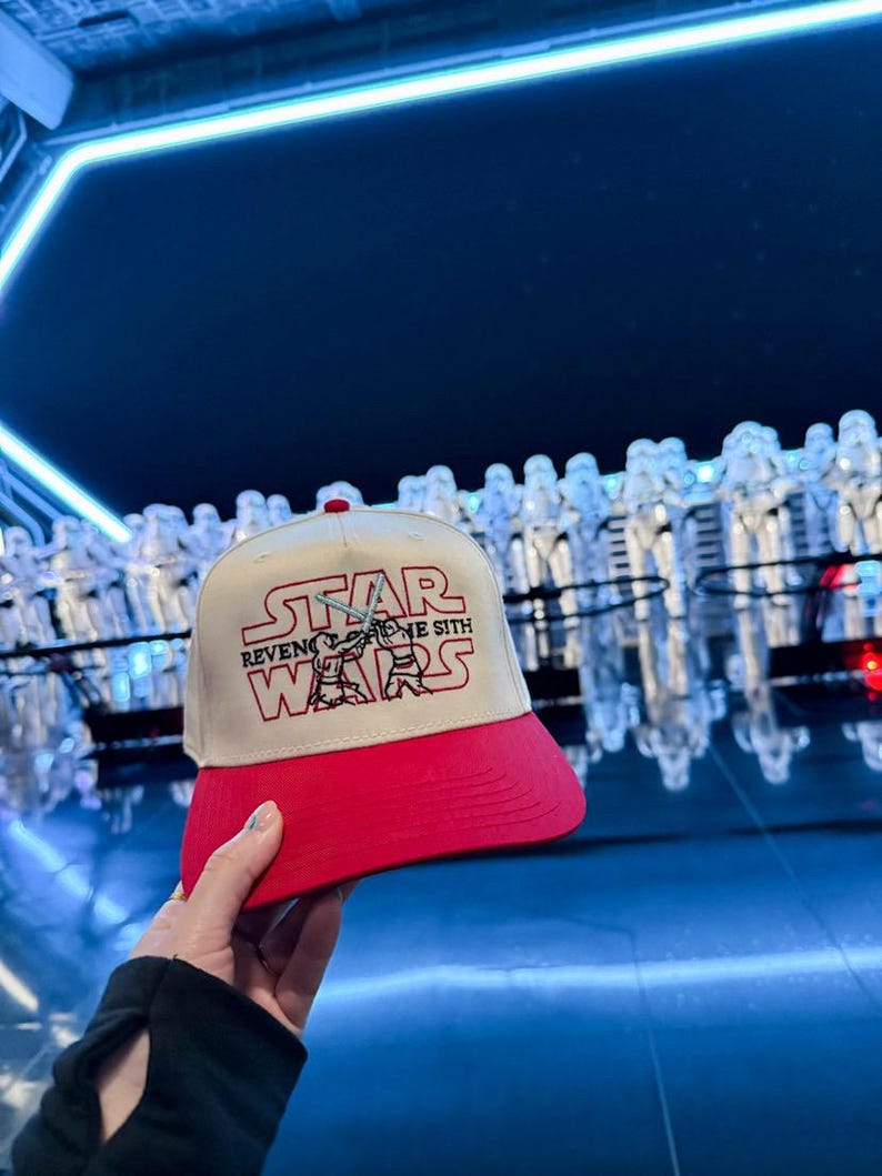 Star Wars Hat for Disneyland & Disney World | Disney Hat | Star Wars Themed Cap | Perfect for Disney Park Visitors