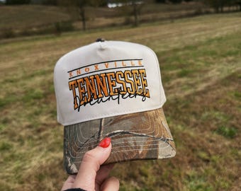 Tennessee Vols Camo Trucker Hat: Neon Orange GBO - Etsy display picture 3