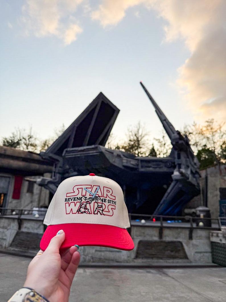 Star Wars Hat for Disneyland & Disney World | Disney Hat | Star Wars Themed Cap | Perfect for Disney Park Visitors