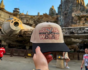 Star Wars Hat for Disneyland & Disney World | Disney Hat | Star Wars Themed Cap | Perfect for Disney Park Visitors