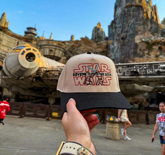 Star Wars Hat for Disneyland & Disney World | Disney Hat | Star Wars Themed Cap | Perfect for Disney Park Visitors
