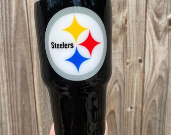 Pittsburgh Steelers FL Custom stainless steel cup tumbler yeti