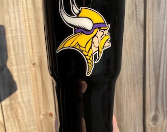 Minnesota Vikings NFL Custom stainless steel cup tumbler yeti