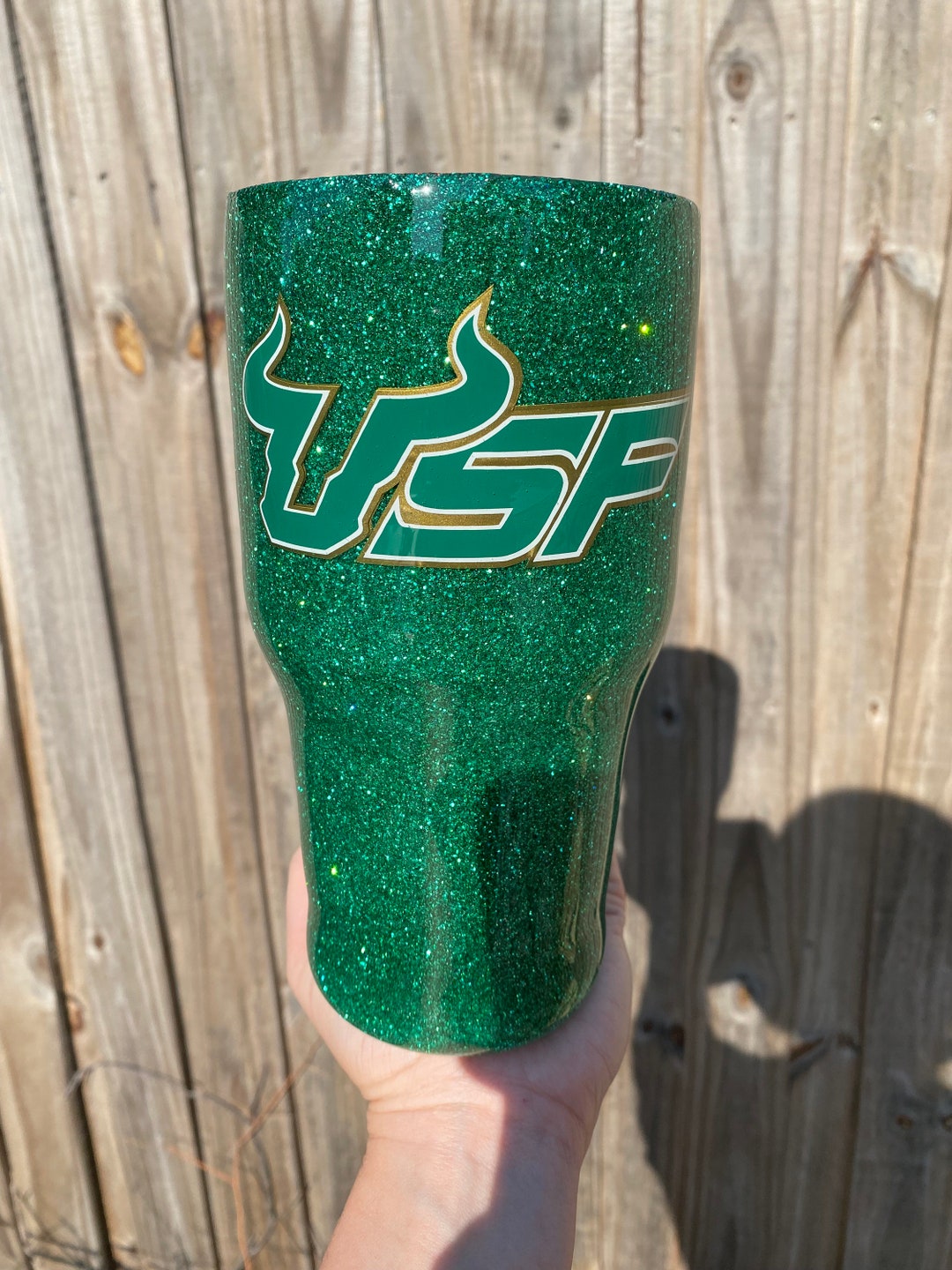USF University of South Florida Custom Stainless Steel Cup Tumbler Yeti ...
