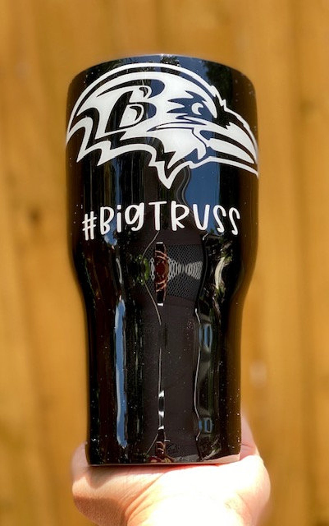 NFL Custom stainless steel cup tumbler yeti rtic ozark Etsy