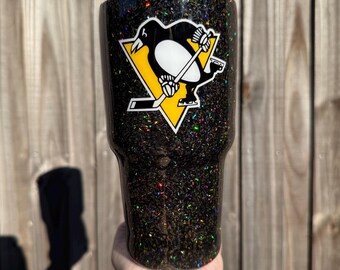 Pittsburg Penguins Custom stainless steel cup tumbler yeti