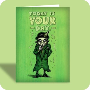 Humorous Birthday Card | YOUR DAY | Sarcasm | Google | Illustration | Honest