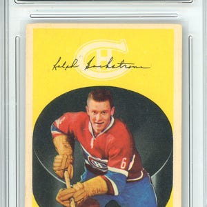 1962 Parkhurst Ralph Backstrom Graded Card #44 GMA 5