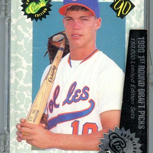 Jeu complet de cartes de baseball 1990 Classic Draft Picks (25 cartes) Chipper Jones Rookie scellé