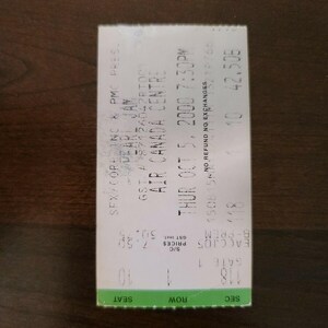 Pearl Jam 2000, Toronto Air Canada Center Konzertkarte Stub