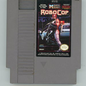 1988 RoboCop NES Video Game Cartridge