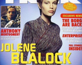 Star Trek Official Vintage Magazine #103 (April 2003) Jolene Blalock Cover