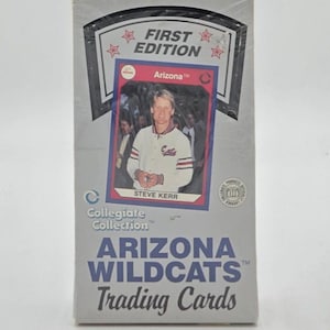 1990 Collegiate Collection Arizona Wildcats Basketball Card Box (36 Packungen)
