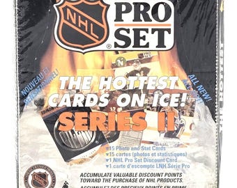 1990 Pro Set NHL Hockey Card Series Two Wax Box (36 Packs) Sealed