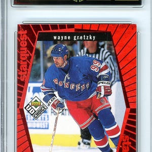 1996 Oberdeck Wahl Wayne Gretzky Red StarQuest Graded Karte #SQ1 GMA 8 Sehr selten!