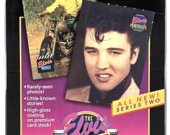 1992 River Group The Elvis Collection Series 2 Trading Cards Wax Box (36 Packs)