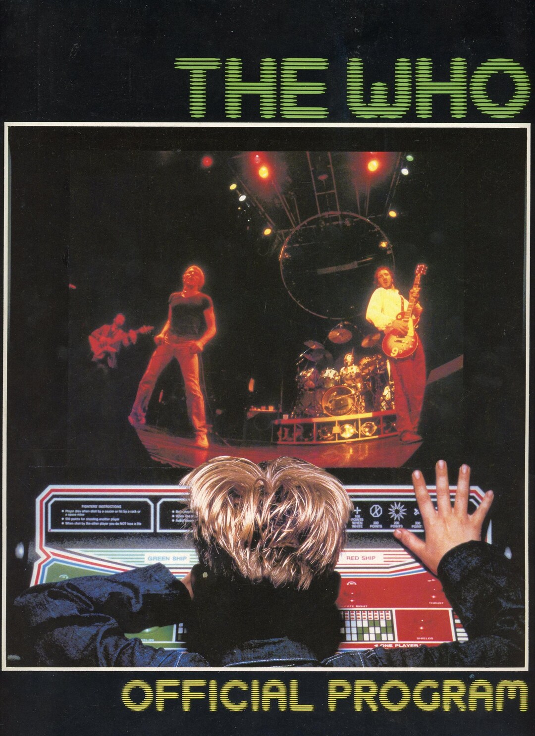 1982 the Who U.S. Tour Official Vintage Concert Program - Etsy