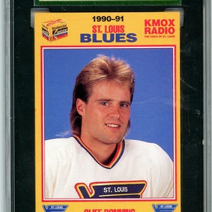 1990/91 Kodak Cliff Ronning Graded Card SGC 8.5