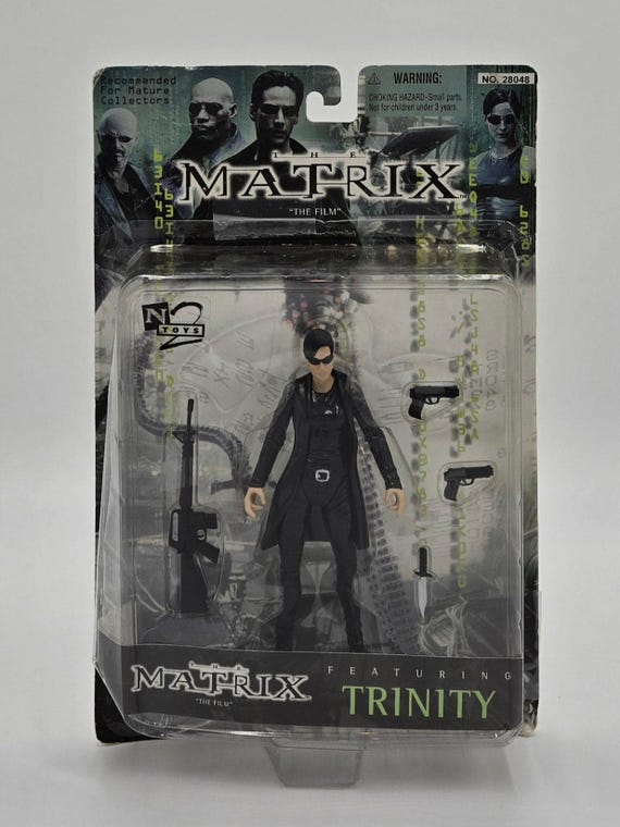 1999 N2 Toys the Matrix Trinity With Coat Action Figure - Etsy