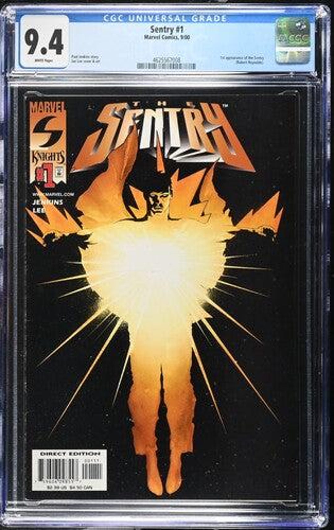 2000 the Sentry #1 Graded Comic Book (variant Cover) Jae Lee Cover CGC ...