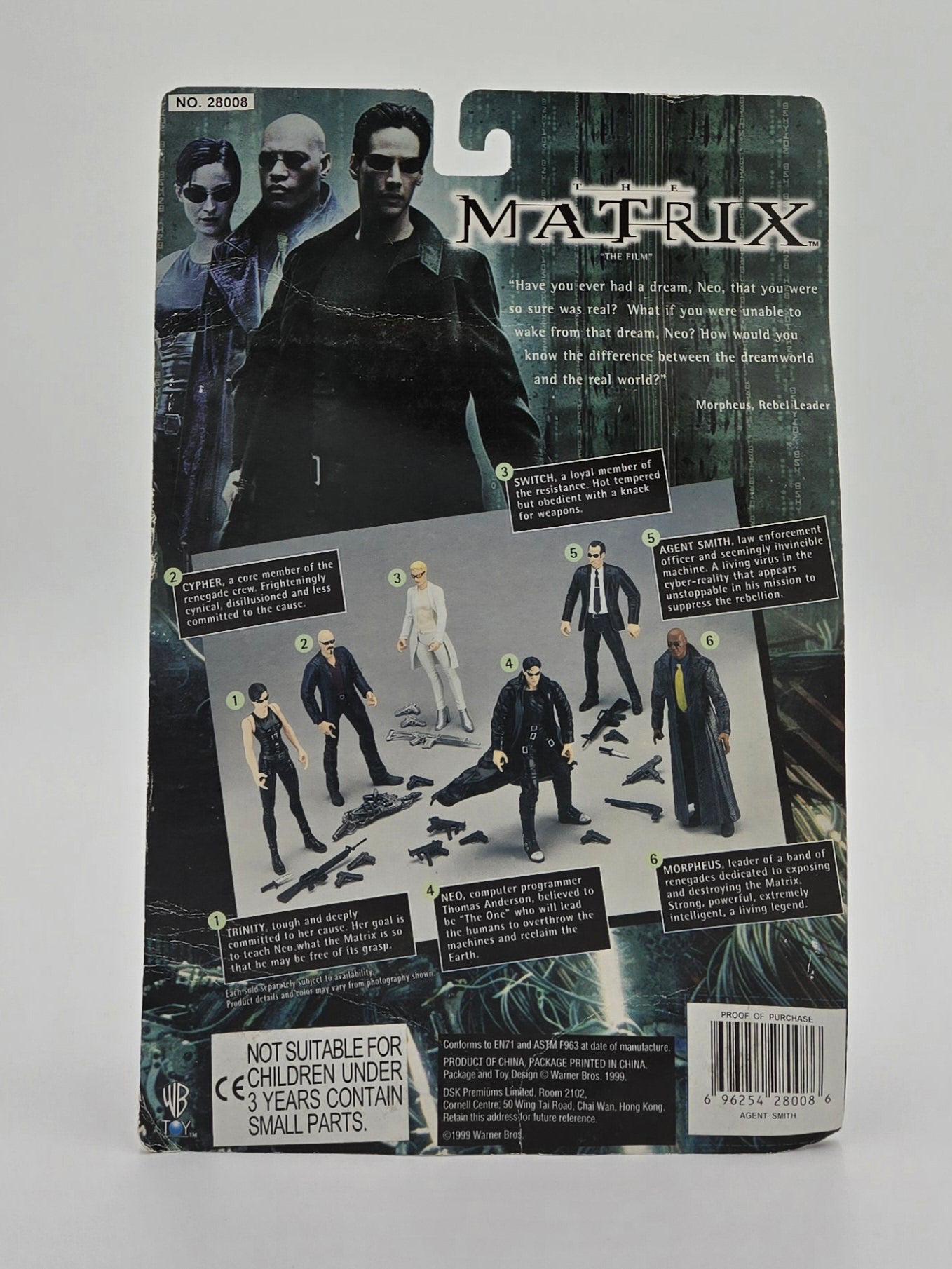 1999 N2 Toys マトリックス エージェント・スミス アクション