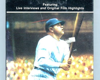 1989 Greatest Sports Legends Collector Series Babe Ruth "The Bambino" VHS Tape Sealed
