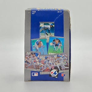 Boîte de cire pour cartes de baseball Fleer Ultra MLB 1991 (36 paquets)