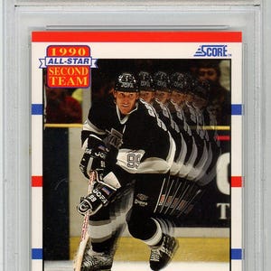 1990 Score Wayne Gretzky All-Star Graded Hockey Karte #321 PSA 10