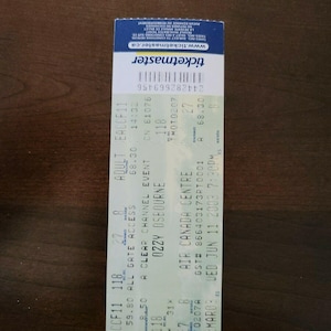 Ozzy Osbourne 2003, Toronto Air Canada Center Vintage Konzertkarte Stub