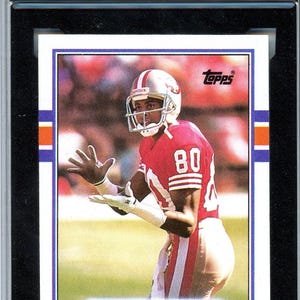 1989 Topps Jerry Rice All Pro Graded Card KSA 8.5