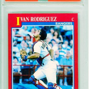 1991 Score Traded Ivan Rodriguez #82T Graded Baseball Card PSA 10